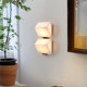 Natural Style Natural Marble Wall Lamp Italian Light Luxury Living Room Model Room Bedroom Bedside Designer High-End Background Wall