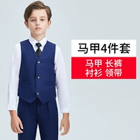 Жилет, штаны, рубашка, галстук