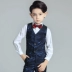 Yuan Lu con váy hoa cô gái trang phục cưới catwalk big boy boy phù hợp với bộ đồ nhỏ mùa xuân mới - Váy trẻ em