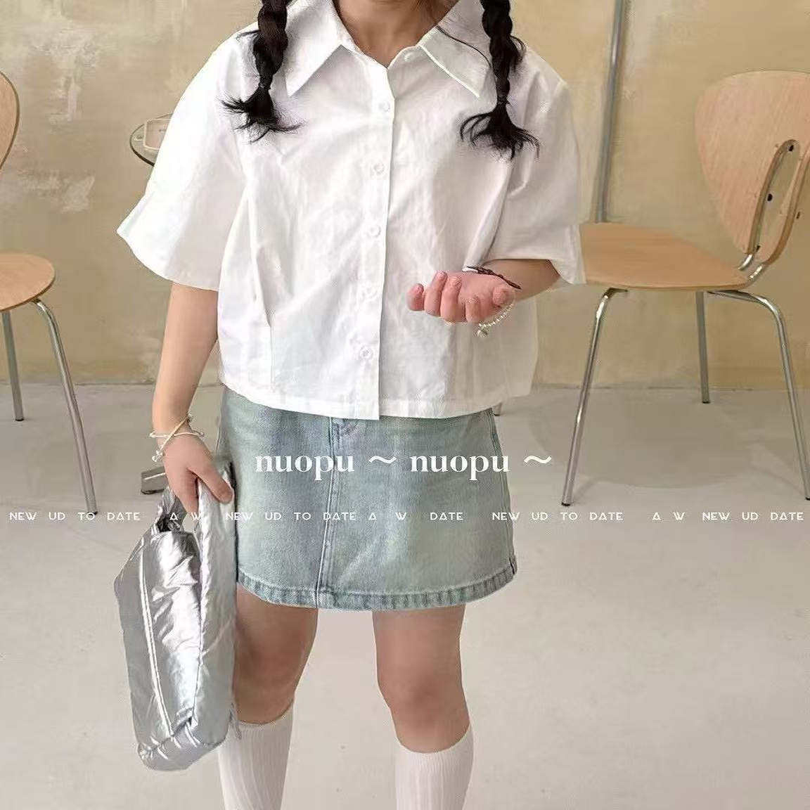 O15白色百搭衬衫31562：🌟一件衬衫，N种搭配，你的衣橱必备单品！👗-羽绒马甲-淘宝好物网