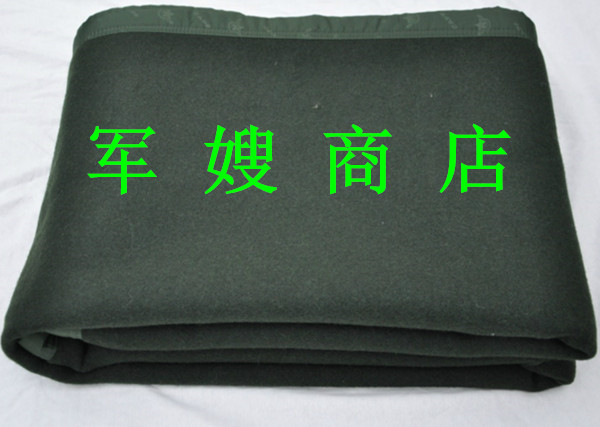 Military Sister-in-law Shops Green 09 Jun Green Wool Blanket Thickened Cashmere Blanket Blanket Public Outdoor Towel Blanket