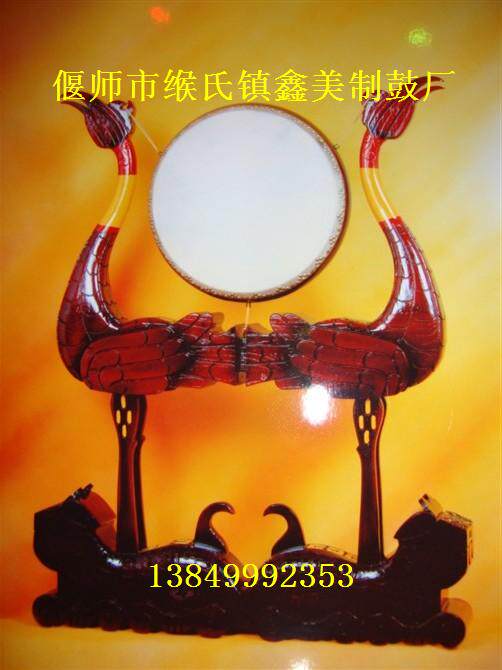 Tiger bird drum boutique relief craft drum gift drum office furniture decoration drum