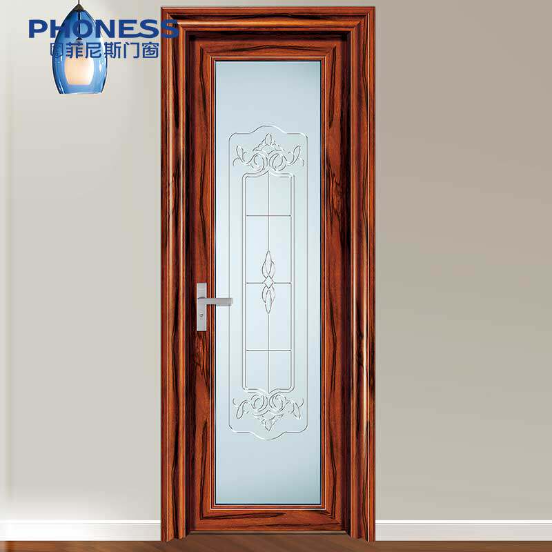 Finis neoclassic Tibetan flat open aluminum alloy full system doors and windows custom gold