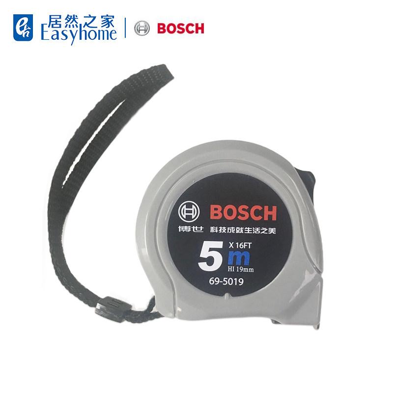 BOSCH Tools 5M Tape Measure 5 m Steel Gauge Self-Locking Tape Measure Manual Measurement Woodworking Tools Household Ruler