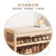 Yangman Floor-Standing Clothes Rack for Home Use, Open-Style Simple Solid Wood Coat Rack for Bedroom, Multifunctional Storage Shelf