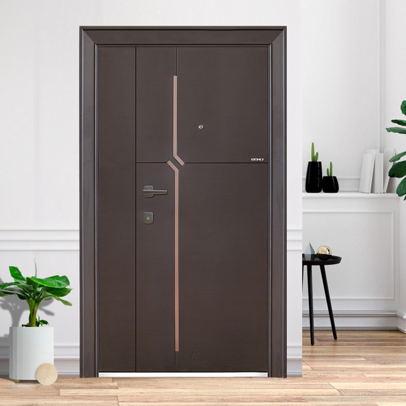 WL Wang Li Safe entrance intelligent door light extravagant primary and secondary double switch big door lock high-end villa security door CL59