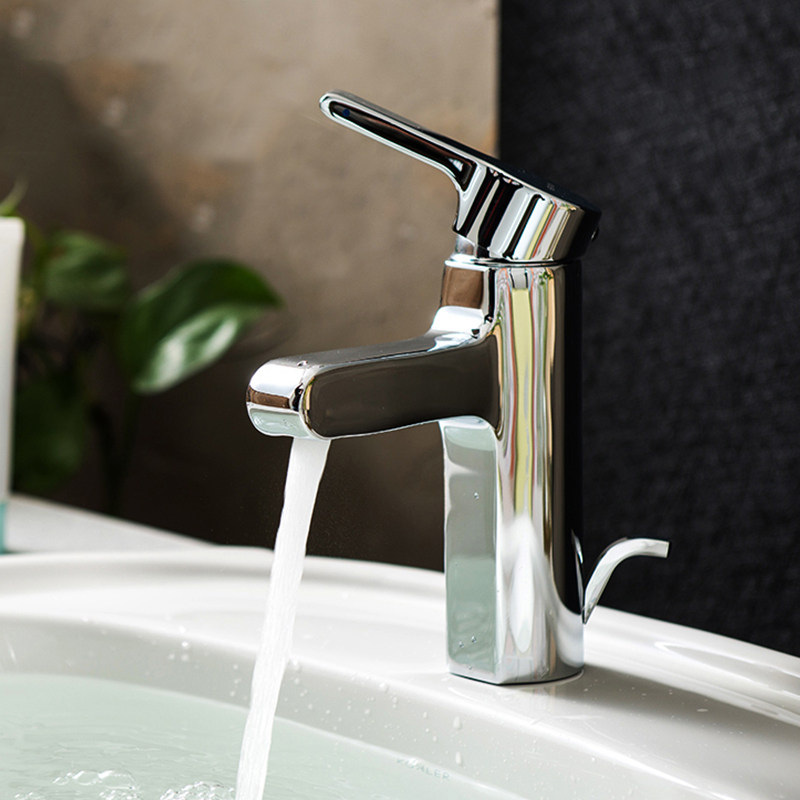 Kollekhin Jiali Single to wash washbasin Terra basin with hot and cold tap K-10860T-4-CP