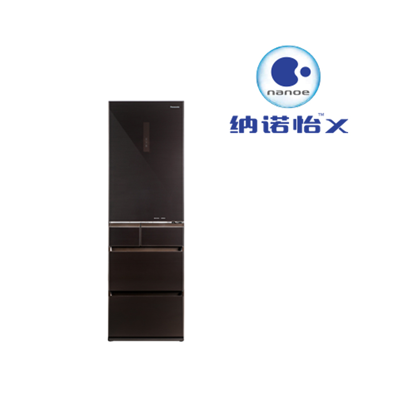 Panasonic (Panasonic) Embedded refrigerator NR-E411BG-NH amber gold 380L