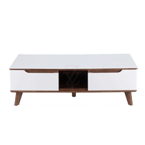 Left and right tempered glass coffee table CJB8001A