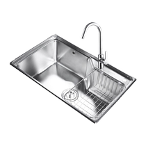 JOMOO 02113 stainless steel kitchen sink package single sink vegetable basin sink