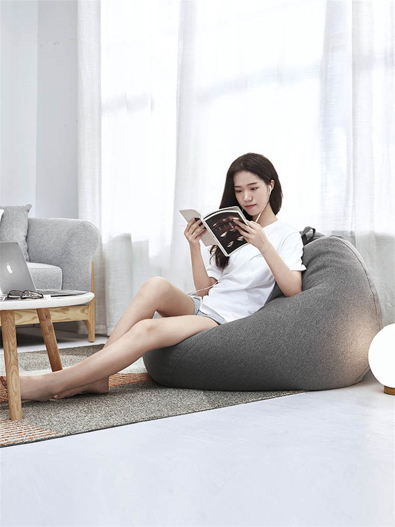 Lin's Wood Industry Sloth Man Sofa Bean Bag Balcony Bedroom Small Cute Mesh Red Tatami Single Sofa LS050