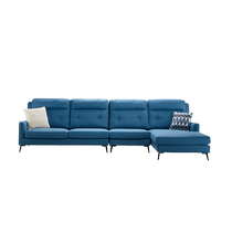 Left and Right Fabric Sofa Time Series Removable and Washable Living Room Simple and Modern ZY Fabric-2020