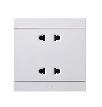 Simon two-position two-pole socket white (S2700-1072)
