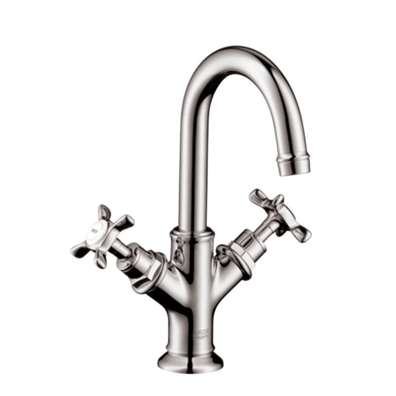 Mason Montréal double handle face basin tap 160 with cross handle 16505007
