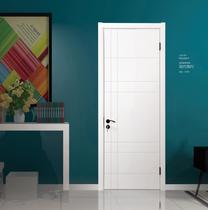Ansu wooden door simple paint door interior door single door kitchen door custom wooden door set door SP05
