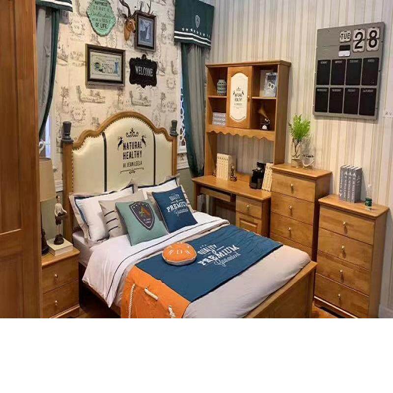 (surprisingly good things) Kim can-children's bed-full solid wood bed deposit