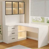 自然艺和 Стола книжная полка интегрированная поворот угловой стол компьютер на стол спальня спальня семейство простые письменные стойки писатель