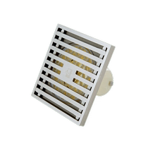 Submarine floor drain deodorant main body all-copper brushed surface floor drain quick drainage four-proof floor drain shower bathroom kitchen