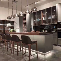 Современный минималистский бар с минималистской модой Hehu Susu 1803c на самом деле дома