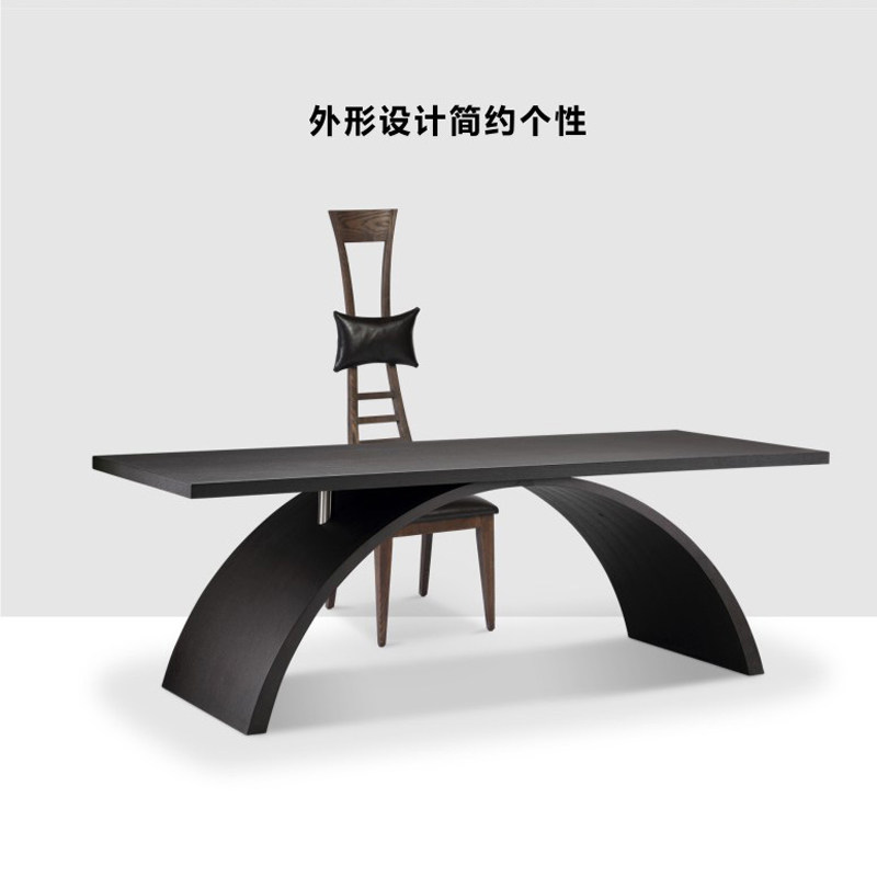Large Poul-Moon desk in the shape of a