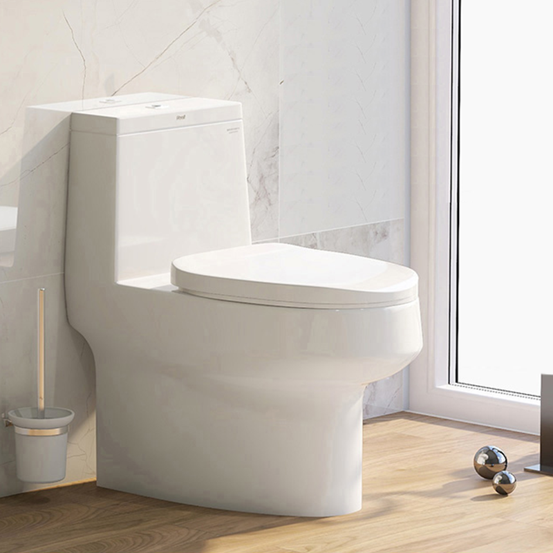 Constant-cleaning ceramic supercyclone toilet HC0129DT flush with more provincial water
