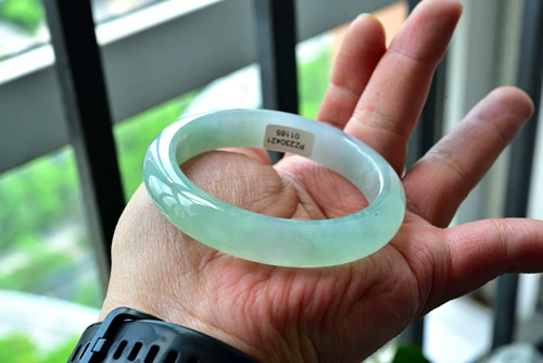 Натуральная изумрудная реплика из Мьянмы, браслет из нефрита, защитный амулет, имитация льда