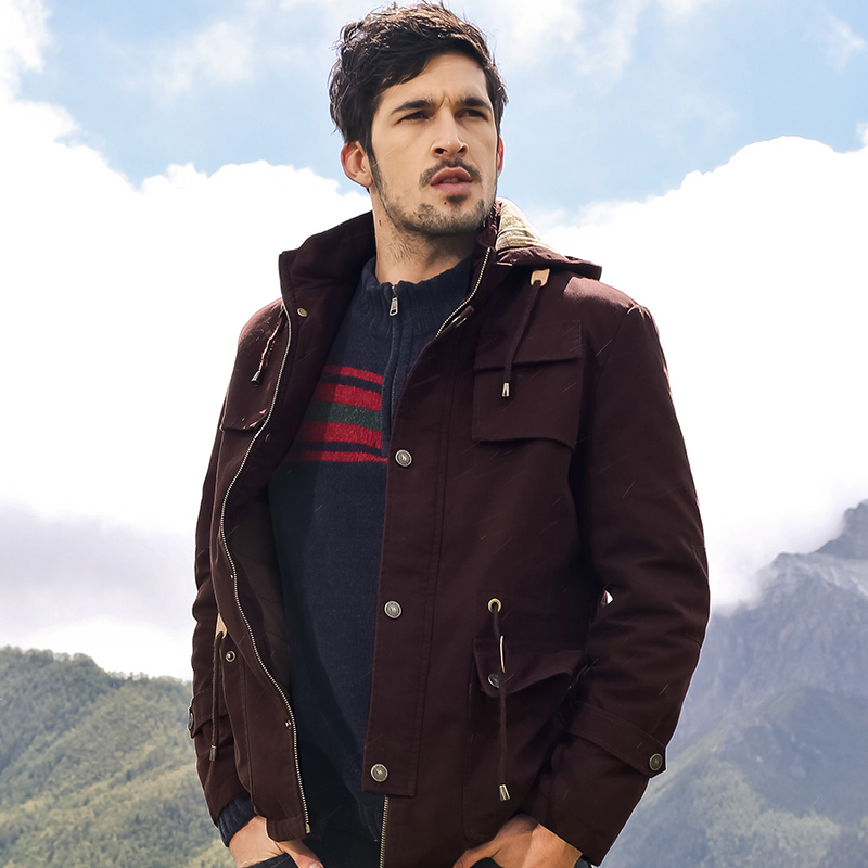 Blouson chaud pour homme CAMEL   - Ref 3113962 Image 3