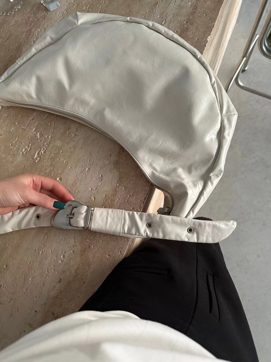 Borsa a tracolla da donna in morbida pelle, stile casual, da pendolare, grande capacità, stile gnocco_voghion.com