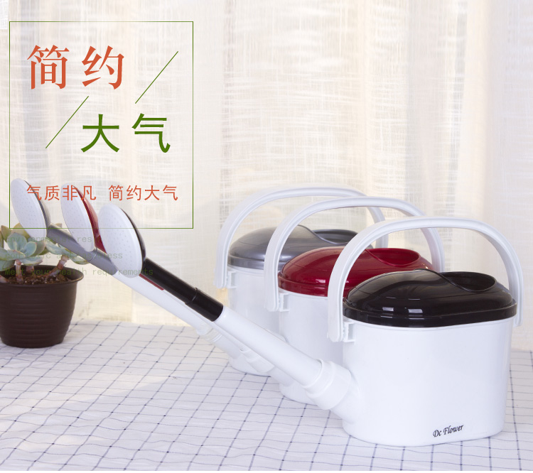 Bình tưới nước cho bác sĩ Hua Bình tưới màu mới có thể làm dày miệng dài 2 lít bình xịt làm vườn vòi tưới nhỏ giọt