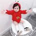 Quần áo trẻ em mùa xuân và mùa thu dài tay nam nữ quần áo trẻ em romper quần áo sơ sinh cotton 0-1 tuổi 369 tháng body suit cho be so sinh Áo liền quần