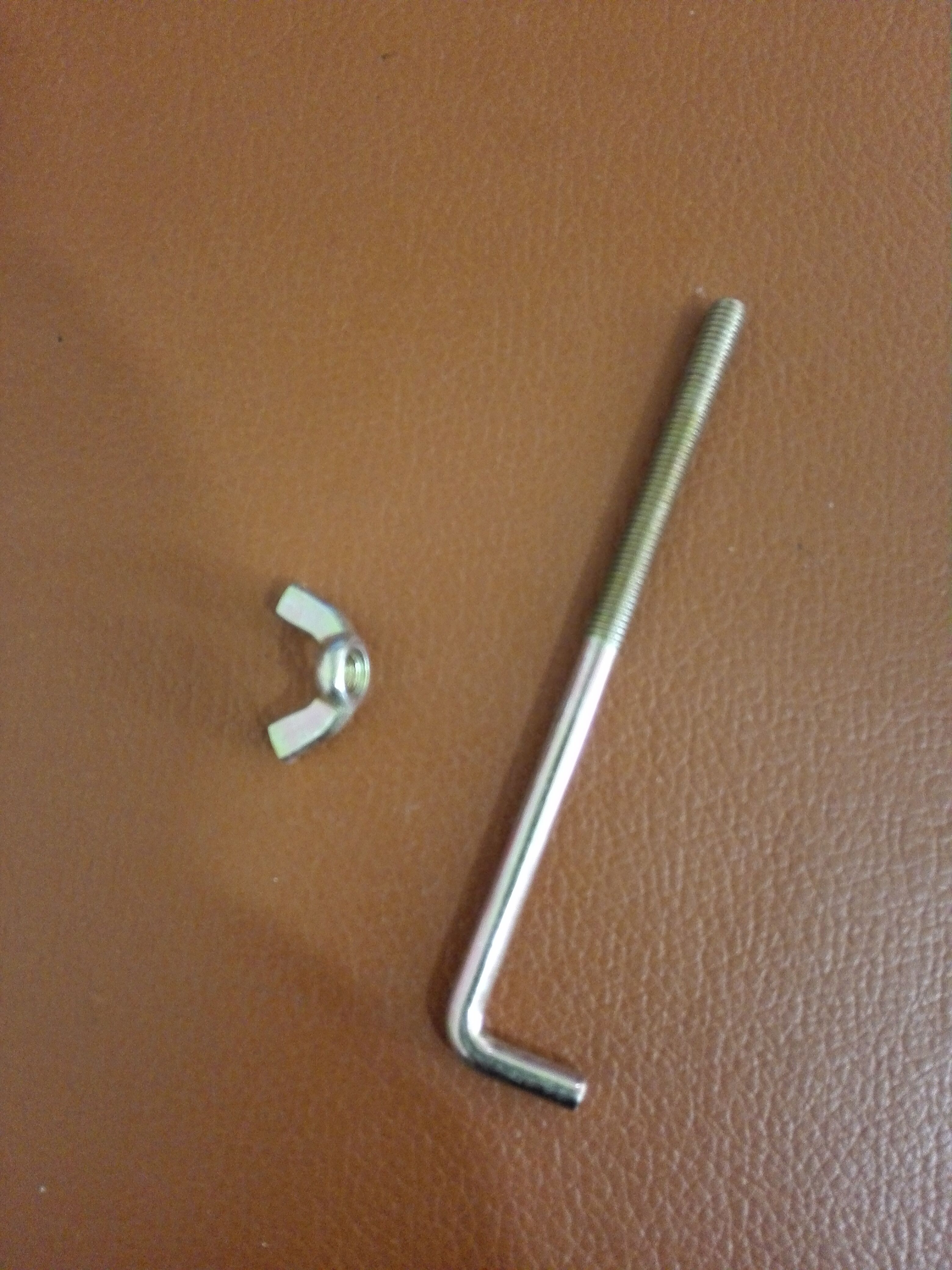 Standard star hardware accessories pedal adjustment screw total length 9 5CM thread length 4 5CM diameter 0 4CM