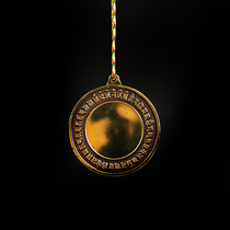 Zhunti mirror pendant Treasure mirror Bodhisattva titanium open wisdom increase merit mirror supplies Buddha pendant Car pendant