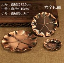 Antique incense burner room sandalwood pan incense stove potting lotus flower incense line incense burner incense insert seat large size