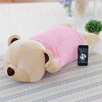 Music Pillow Girls Sleep smart horn groveling Bear Music Holding Ram Bluetooth Doll Doll Doll Bear Plush