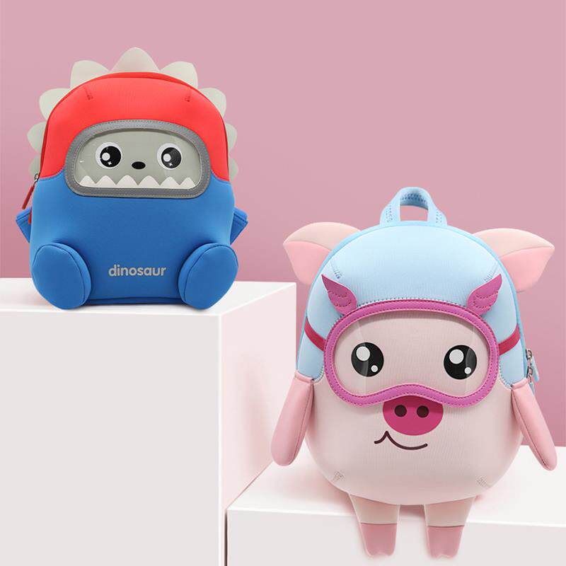 Han Edition Kindergarten Cartoon Cute Middle Class 2345 Year Old Tennis Red Schoolboy Girl Baby Girl Child Piggy