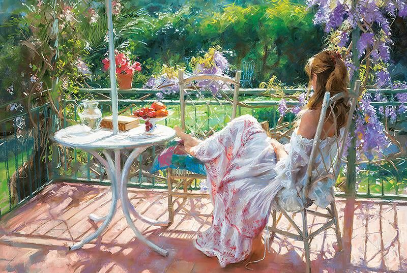 Wood Puzzle Landscape Oil Painting Meritocratic Cure 300500 1000 Large Adults Decompression Girl Xuanguan