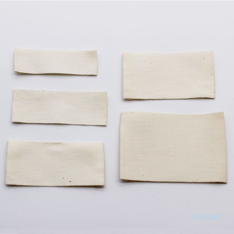 汎用ブランクコットンラベル、ソフトコットンカラー、商標、ハンドメイド製品ラベル、衣料用純綿商標