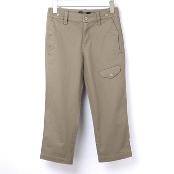 Les. Summer Cotton Mid-Waist Versatile Classic Cargo Pants Casual Pants 7/8 Length Women's Pants 2043427[Cut]Old Style