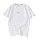 Shawn Yue 티셔츠 남성 조수 브랜드 반팔 T 여름 라운드 넥 흰색 면 느슨한 남성 반팔 티셔츠 트렌드 탑