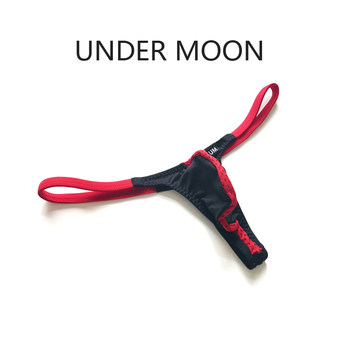 New Color-Blocked Mesh Breathable Men's Underwear, Ultra-Thin Sexy Three-Dimensional Low-Rise Men's Thong, Enlarged Men's T-Pants