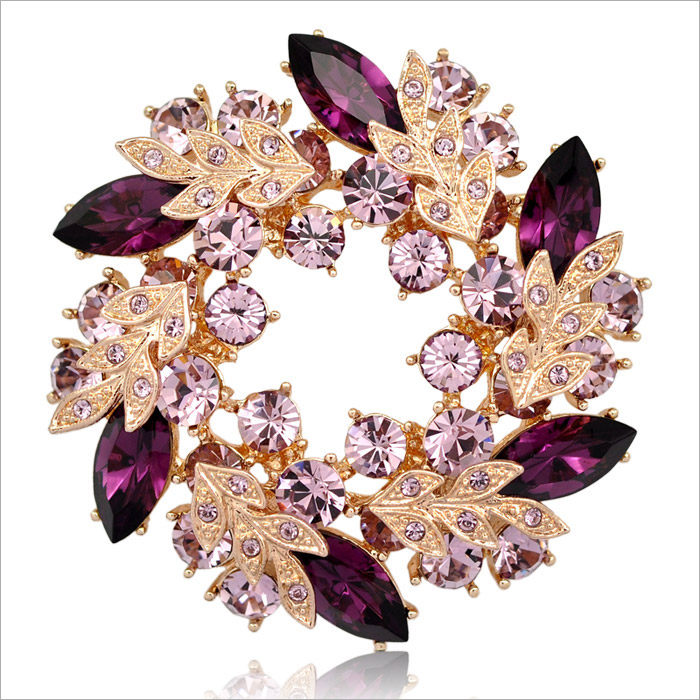 Broche femme en cristal autrichien - Ref 1176176 Image 17