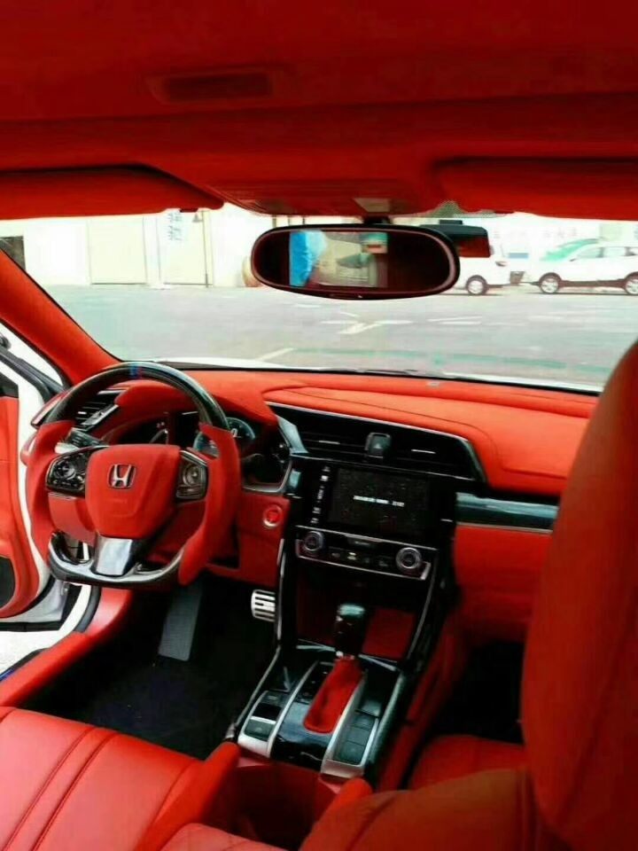 Changsha physical store refits car interior refurbishment ceiling starry sky top full of stars refits custom central control instrument panel