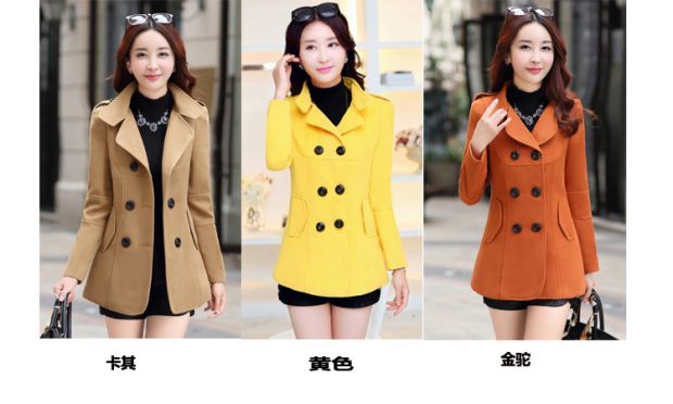 Mùa thu đông 2017 Phụ nữ phiên bản dày mới của Hàn Quốc của áo khoác len mỏng nữ Slim áo len cỡ lớn ngắn áo cardigan nữ hàn quốc
