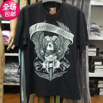 Thai ROCK EAGLE Rock Eagle Tai T full cotton short sleeve T-shirt Military Harley riding T-Shirt 4 4