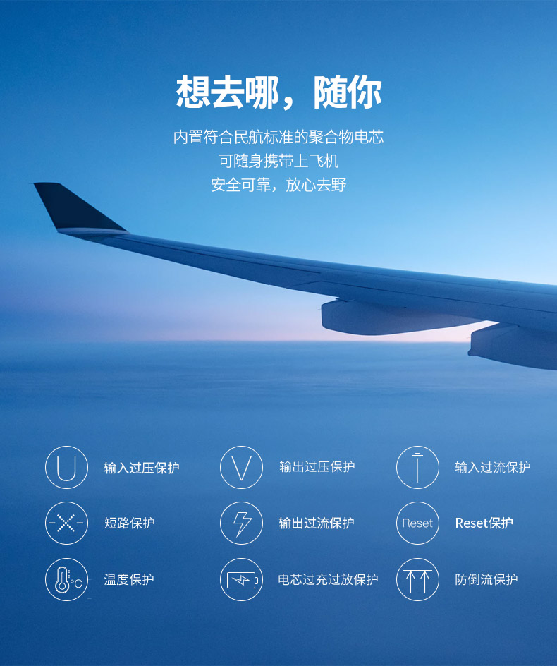 ARUN biển qua sạc Po 20000 mA Giao diện của Apple xách tay dung lượng lớn phổ kê điện thoại di động 8 unisex vivo phí nhanh xung điện nhỏ Po chính hãng gốc iPhone - Ngân hàng điện thoại di động sạc dự phòng mi