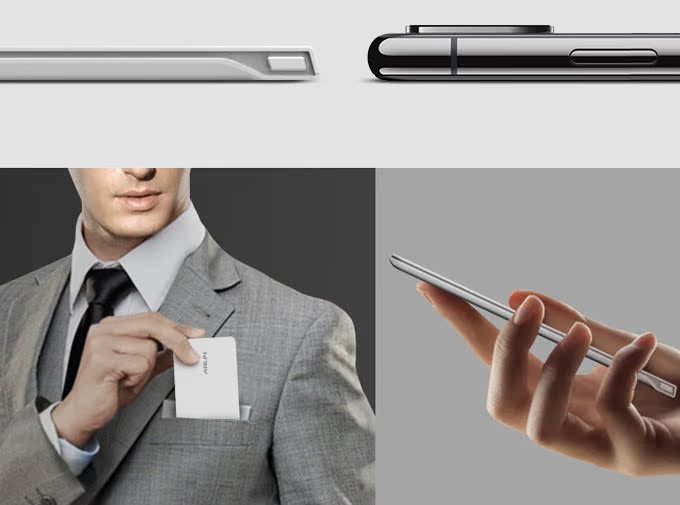 ARUN Hailutong sạc kho báu siêu mỏng di động polymer nhỏ gọn di động Apple gái phổ năng di động - Ngân hàng điện thoại di động sạc dự phòng anker 10000