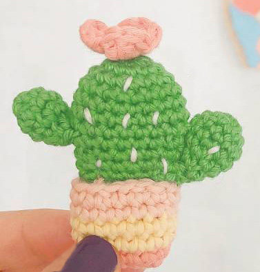 Cactus chest needle decoration of hookkkkkkkkkkkkkkmkykkyi pictures tutorial New style