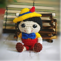 New Pinocchio crochet doll crochet graphic drawing drawing wool hand diy electronic illustration tutorial