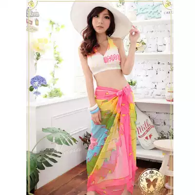 Flei Dream Swimsuit Wai Sand Bikini Joker Pape Sexy Increase Multi-color Beach Towels Beach Beach Wrap