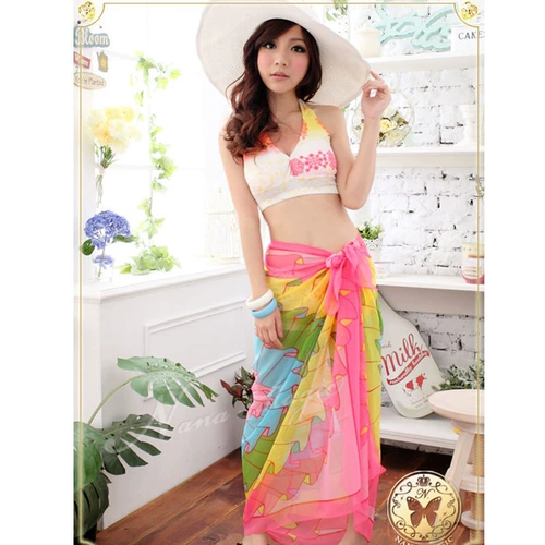 芙蕾梦 Сексуальный многоцветный пляжный купальник